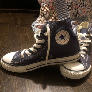 COPY - Denim look high top converse